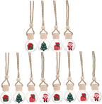 Mobestech 12 Pcs Car Pendant Air Car Ornaments Diffusers Oil Diffusers Hanging Diffuser for Empty Diffuser Bottles Glass