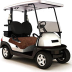 TUYU Golf Cart Seat Covers,EZGO Golf Cart Seat Cover, Golf Cart Seat Towl Blanket, Golf Cart Covers for 2-Person Seats Club Car, Golf Cart Accessories Golf Gifts for Men. Soft and Comfortable