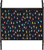 Lights Print Car Seat Organizer Roof Storage Tidy Pouch Pocket Car Travel Accessories Suitable for Cars, SUVs