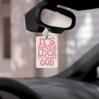 Christian air freshener for car 4Pcs, bow and jesus Hanging Scents for Car Lovers, Bible Quote Gift Air Freshener Hanging in Car Wardrobe Drawer or Book.