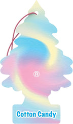 Little Trees MTR0046 Air Freshener | Hanging Paper Tree for Home or Car | Cotton Candy