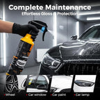 Nano Hydrophobic Ceramic Coating for Cars, 2026 New Car Coating Spray Kit, Easy-to-Spray Auto Paint Protection, Includes Microfiber Cloth for Vehicle Shine & Protection (1Set)