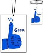 Thumbs Up Car Air Freshener Hanging, Car Accessories Gifts for Women and Men New Driver Auto Decor Rearview Mirror Hanging Accessories, Cute Aromatherapy for Cars Interior or Locker