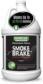 Odorcide Smoke Brake Odor Eliminator Concentrate - Tobacco & Marijuana Odor Neutralizer - Smoke Odor Eliminator for Home & Car – Smoke & Weed Smell Eliminator w/Non-Enzymatic Formula (1 Gallon)