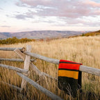 Arcturus Rainier Wool Blanket - 4.5lbs Warm, Heavy, Washable, Large | Great for Camping, Outdoors, Survival & Emergency Kits (Sunset Peak)