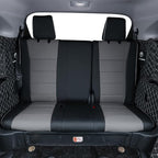 EKR Camry Car Seat Covers for Toyota Camry Hybrid LE,XLE 2012-2017 & Hybrid SE 2015-2017,Waterproof Leather Car Seat Cover Full Set for Trucks SUV-Faux Leather (Black/Gray)