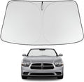 Proadsy 2026 Upgrade Front Windshield Sun Shade Foldable Sunshade Protector Custom for 2011-2023 Jeep Cherokee(Not for Jeep Grand Cherokee) Trailhawk Overland Limited Latitude Altitude Accessories