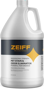 Pet Stain and Odor Remover - Pet Odor Eliminator for Home and Professional Use - Pet Urine Enzyme Cleaner to Break Up Tough Stains - Carpet Stain Remover for Dog Urine and Cat Pee, Feces, Fluids