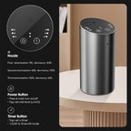 Waterless Car Diffuser, Battery Operated Essential Oil Diffuser with Timer, No Leakage Technology, Super Quiet Cordless Aromatherapy for Car