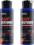 BlackBoost Black Restorer - for Car Interior Dash, Exterior Trim, Bumpers & More on Plastic, Rubber, Vinyl | Deep Penetrating Formula, UV Protection