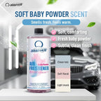 Nanoskin Concentrated Air Freshener – BABY POWDER - Emits Fragrant Scent with Odor Eliminator into The Air to Freshen Interior | Adjustable Dilution up to 9:1 | For Automotive, Home, Office & More