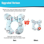 KAKIBLIN Baby Neck Pillow, Baby Support Pillow,Upgraded Neck Pillows for Car Seat,Head and Neck Support Pillow for Car Seat, Stroller, Pushchair(Unicorn)