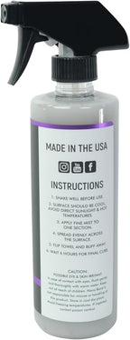 Nano Bond Hydrophobic Spray Ceramic Detailer - SiO2 Coating for Cars, RVs, Boats, Motorcycles, & ATVs, Headlight Restoration Kit Included, Professional Grade Sealant, Made In USA, 16 Fl Oz