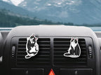 WIRESTER Fresh Scented Car Air Freshener Vent Clip, Decorative Accessories, Interior Decoration for Cars - Cow Cute, Fish, Baby Horse, Flower, Heart