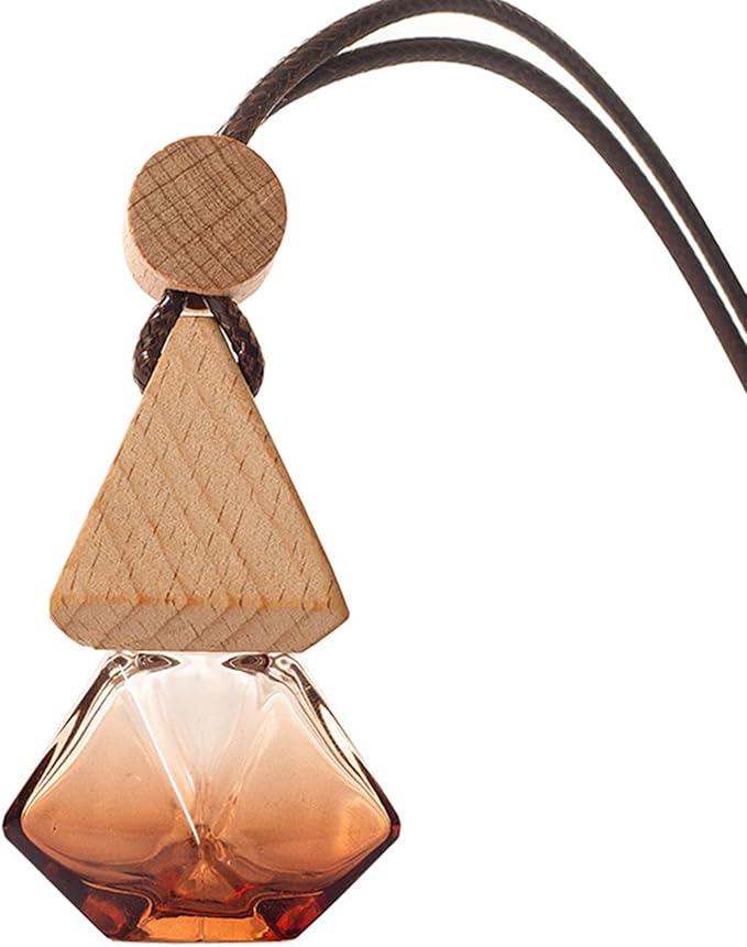 8ml Car Air Freshener Pendant Diffuser Hanging Perfume Bottle Car Interior Ornament Perfume Essential Oil Jar