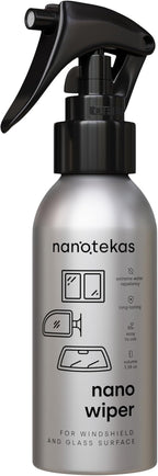 Ceramic Coating for Cars - Nano Wiper Auto Protection Spray Wax - 100 ml Windshield Water Repellent - Glass Guard Car Sealant in Your Car Wax Kit - Hydro Shield for More Visibility