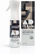 AdClean The Odor Destroyer l Odor Eliminator, No Scent, No Harsh Chemicals l Safe for Pets, People and the Planet l 10.14 fl oz Mist Spray