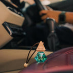 Car Air Freshener 8ml | Perfume Style Freshener Inspired by X.joff Errba pura Fragrance | Natural Essential Oil Glass Bottle with Wooden Diffuser | Lasts Up to 60 Days