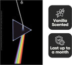 Rocksax Pink Floyd Darkside Hanging Air Freshener – Long-Lasting Vanilla Car Air Freshener for Home & Office – Double-Sided Print Rock Band Memorabilia Car Fresheners