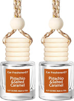 Hanging Car Air Freshener, Long Lasting Scent, Cute Air Fresheners for Women, 2 Pack Non-Toxic Essential Oil Diffuser, Made in USA