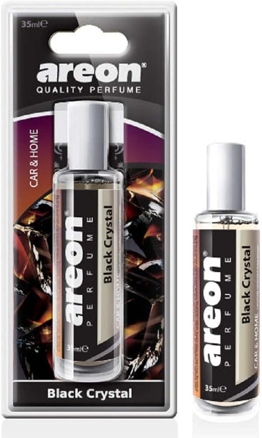 AREON CAR Perfume 35 ml I Car Air Freshener Spray I Black Crystal Scent