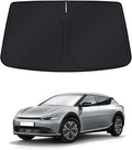 KUST Windshield Sun Shade for Kia EV6 2022 2023 2024 2025 2026 Window Accessories Shade Sun Cover Foldable Block UV Rays Keep Car Cooler