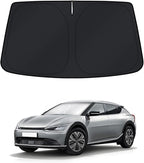 KUST Windshield Sun Shade for Kia EV6 2022 2023 2024 2025 2026 Window Accessories Shade Sun Cover Foldable Block UV Rays Keep Car Cooler
