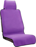 INFANZIA Premium Waterproof Seat Cover Towel Protector Neoprene Universal Fit, Upgraded 100% Washable & Removable Non-Slip Sweat Carseat Towel Covers, Perfect for Gym/Yoga/Workout（Purple,1PCS