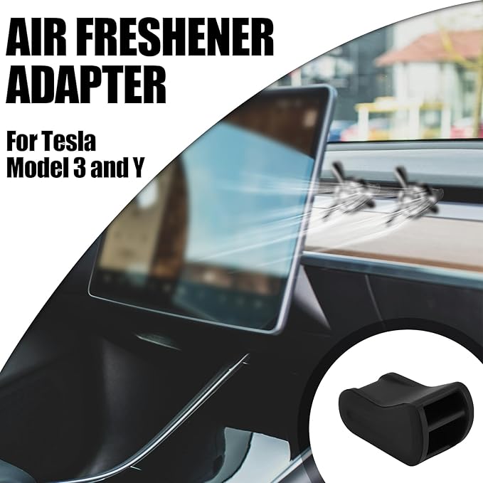 2pcs Air Freshener Adapter for Model 3/Y, Car Air Outlet Clip Air Freshener Holder Vent Clip Accessories