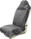 Car Seat Covers 1 Pack Grey Waterproof Towel Car Seat Cover Universal Fit for Most Trucks SUV Fitness Athletes Pets Gym and Water Sport