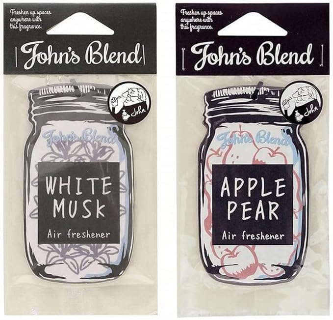 John's Blend Paper Air Freshener - Musk Jusmin