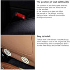Suninbox Car Seat Covers Front Seat Only,Cloth Car Seat Covers,Linen Car Seat Protector Universal Fits Most Automotive,Vans,SUVs,Trucks Gray