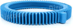 2 Pack 896584000-143 Blue Front Tire Kit with Super Hump – Compatible with Hayward Poolvergnuegen 2X & 4X Pool Cleaners, Phoenix Series – Durable Front Wheel Replacement for Smooth Pool Cleaning