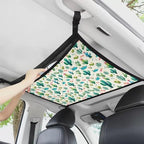 Green Cactus Car Storage Bag Organizer Car Organizer for Car Seat Multi-Purpose Car Bag Storage Box Organizer Pouch Pocket Storage for Small Items