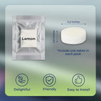 16 Pack Fragrance tablets for Car Air Freshener Refills with 8 Sample Scents, Air Vent Clip Freshener Replacement Pads, Solid Scent Refill Tablets (1 pc per pack, 2 Tablets per Scent)