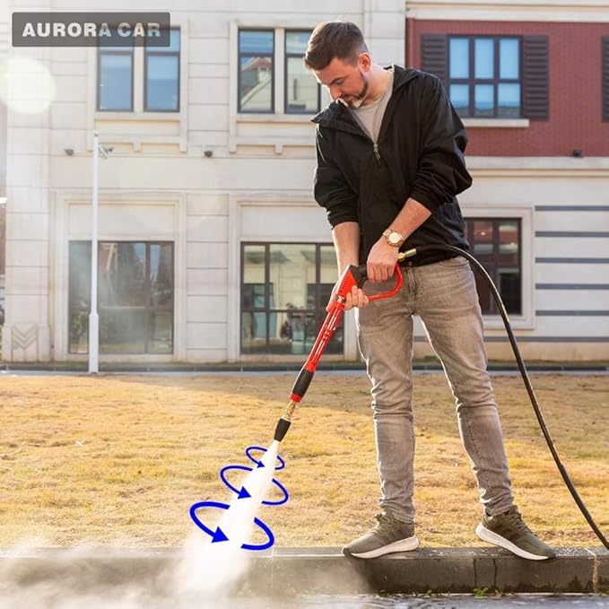 Pressure Washer Tips Turbo Nozzle Pressure Washer 4000 PSI Max Rotating Pressure Washer Nozzle with 1/4'' Quick Connect for Cleaning Brick, Concrete, and Vinyl Surfaces，4.0 GPM 4.0 Orifice