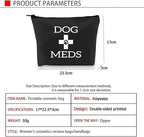G2TUP Dog Medicine Bag - Vet Tech Gifts, Dog Essentials Storage for Travel, Camping, Car Emergency (Black)