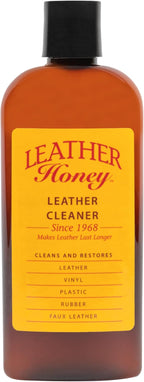 Leather Honey Leather Cleaner: Non-Toxic Leather Care Made in the USA Since 1968. Deep Cleans Leather, Faux & Vinyl - Couches, Car Seats, Purses, Tack, Shoes & Bags. Safe Any Colors & White Leather
