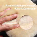 Sheepskin Armrest Cover Auto Center Armrest Cover Car Soft Console Pad, Fluffy Wool Auto Center Console Cover for Most Car Arm Rest Decoration Protector 7 x 13 Inch (Shearling, Pink)