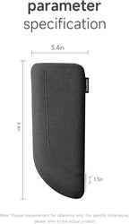 Alcantane Elbow Rest: Memory Foam Support for Car Legs and Knee, Anti-Fatigue