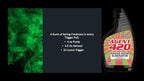 Agent 420 Odor Eliminator Trigger Spray, Cucumber Watermelon, 22 oz — Tea Tree Oil Breaks Down Smoke at the Molecular Level