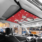Christmas Penguin Car Roof Storage Bag Hanging Car Storage Bag Multi-Purpose Car Bag Storage Box Organizer Pouch Pocket One-Size-Fits Car Travel Accessories