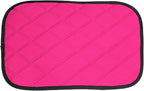 FH Group Neosupreme Pink Diamond Pattern Center Console Pad – Water-Resistant Armrest Cover Protector for Cars, SUVs & Trucks