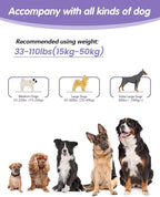 Hands Free Dog Leash, Multifunctional Crossbody Dog Leash, 5.9-9.5Ft Long Waist Belt with Car Seatbelt and Double-Sided Reflective Stitches for Medium and Large Dogs Walking, Jogging(Purple)