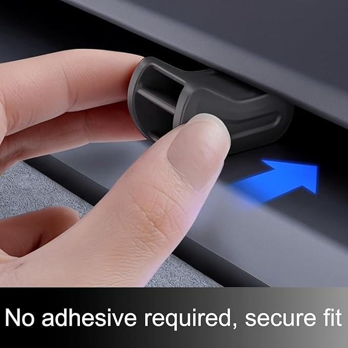 4Pcs Air Freshener Adapter Designed for 2017-2024 Tesla Model 3 and for 2020-2025 Model Y, Car Air Vent Clip, No Adhesive Needed, Tesla Accessories (Air Freshener Not Included)