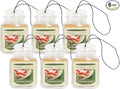 Yankee Candle Car Air Fresheners, Hanging Car Jar Ultimate, Neutralizes Odors Up To 30 Days, Christmas Cookie, 0.96 OZ (Pack of 6)