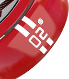 PerGar Car Air Freshener, Solar Energy Rotating Cologne, Autorotation Propeller Design Strong Metal Car Aromatherapy Diffuser Interior Decoration Accessories Diffuser for Vehicle(Red)