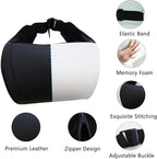Car Neck Pillow Memory Foam Automotive Seat Cushions of Headrests for Relieving Neck Stiffness Seat Neck Support Pillow, Fits All Vehicles, 2 Pieces, Black