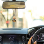 Car Air Freshener 8ml | Perfume Style Freshener Inspired by L.Vitton Ombré nomad Fragrance | Natural Essential Oil Glass Bottle with Wooden Diffuser | Lasts Up to 60 Days