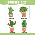Cactus Car Air Freshener - Vent Clip Interior Accessory, Scent Freshener Perfume Aromatherapy Clip for Women